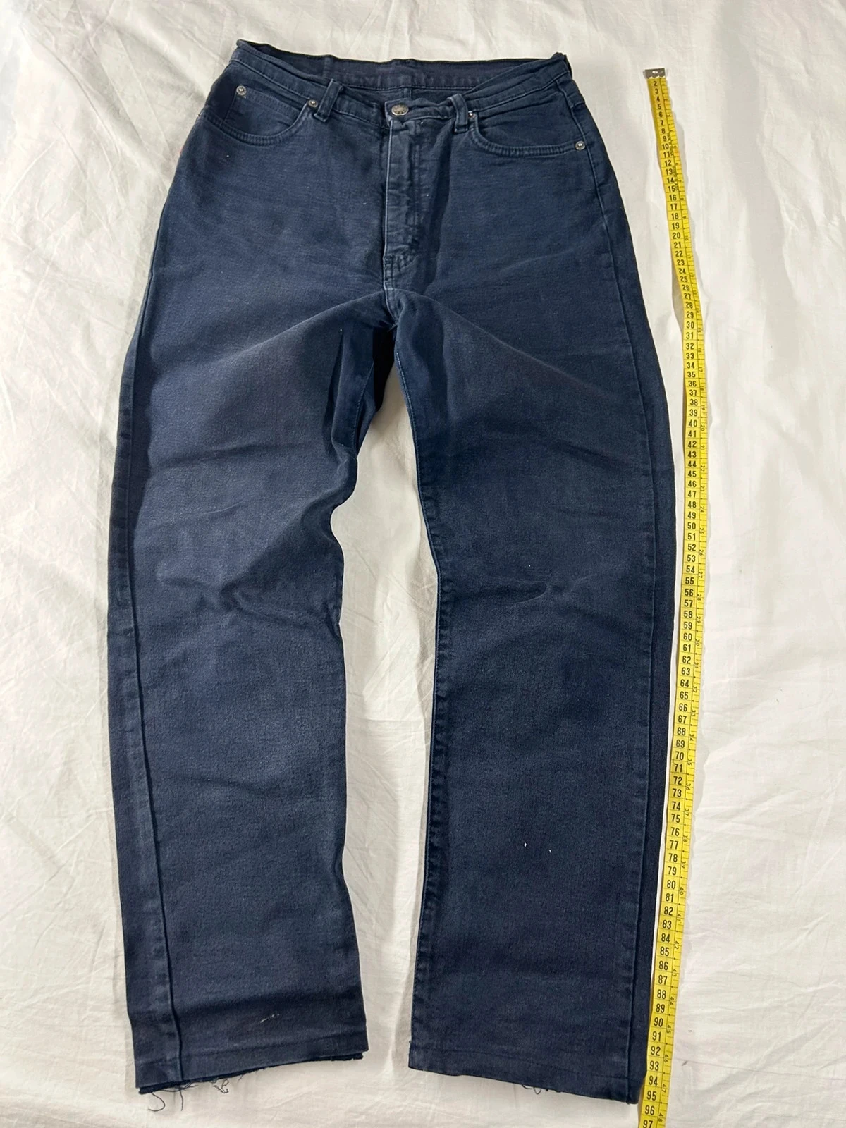 Jean droit ober lady’s wear bleu marine vintage style rétro Y2k taile 40